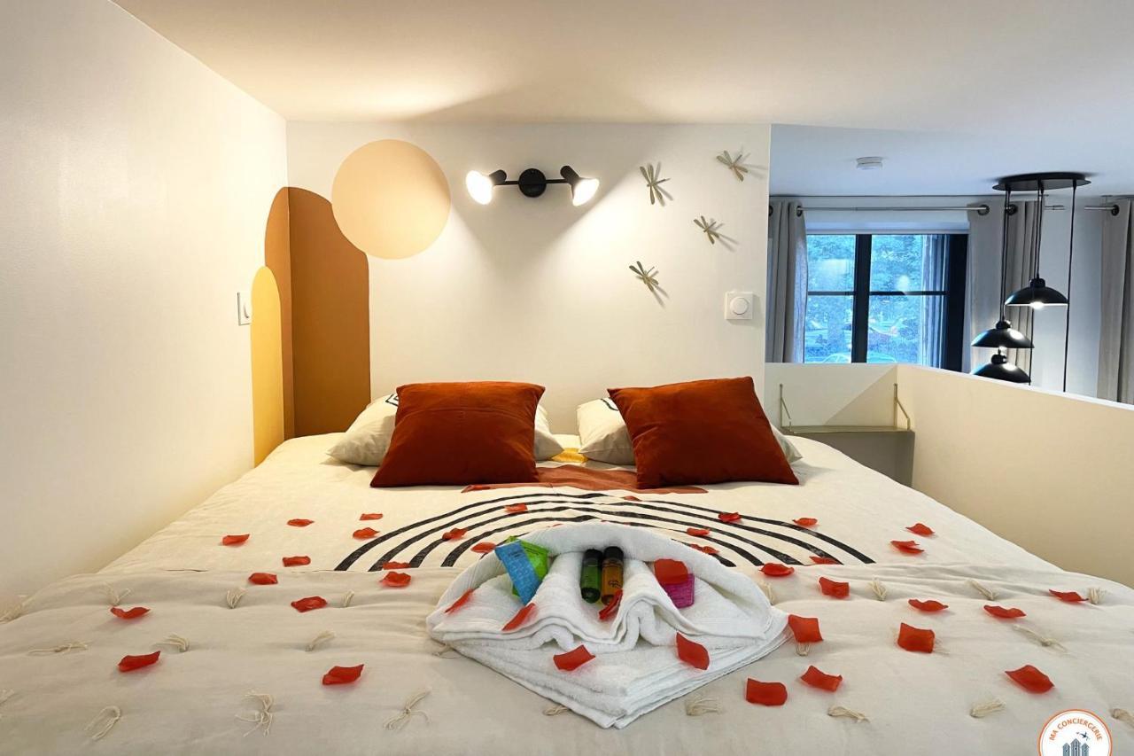 L'Orient-Express - Jacuzzi Spa - Parking - Loft Le Havre Buitenkant foto