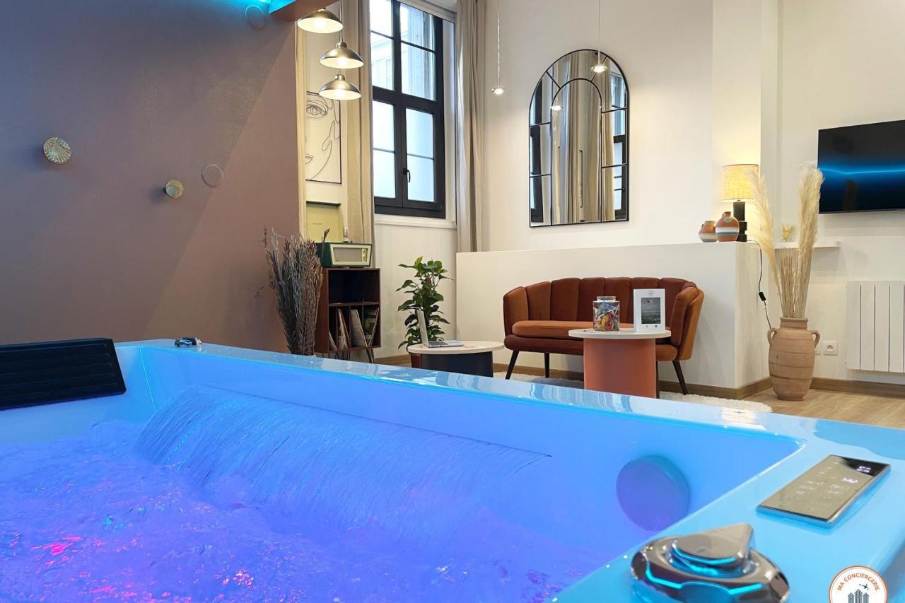 L'Orient-Express - Jacuzzi Spa - Parking - Loft Le Havre Buitenkant foto