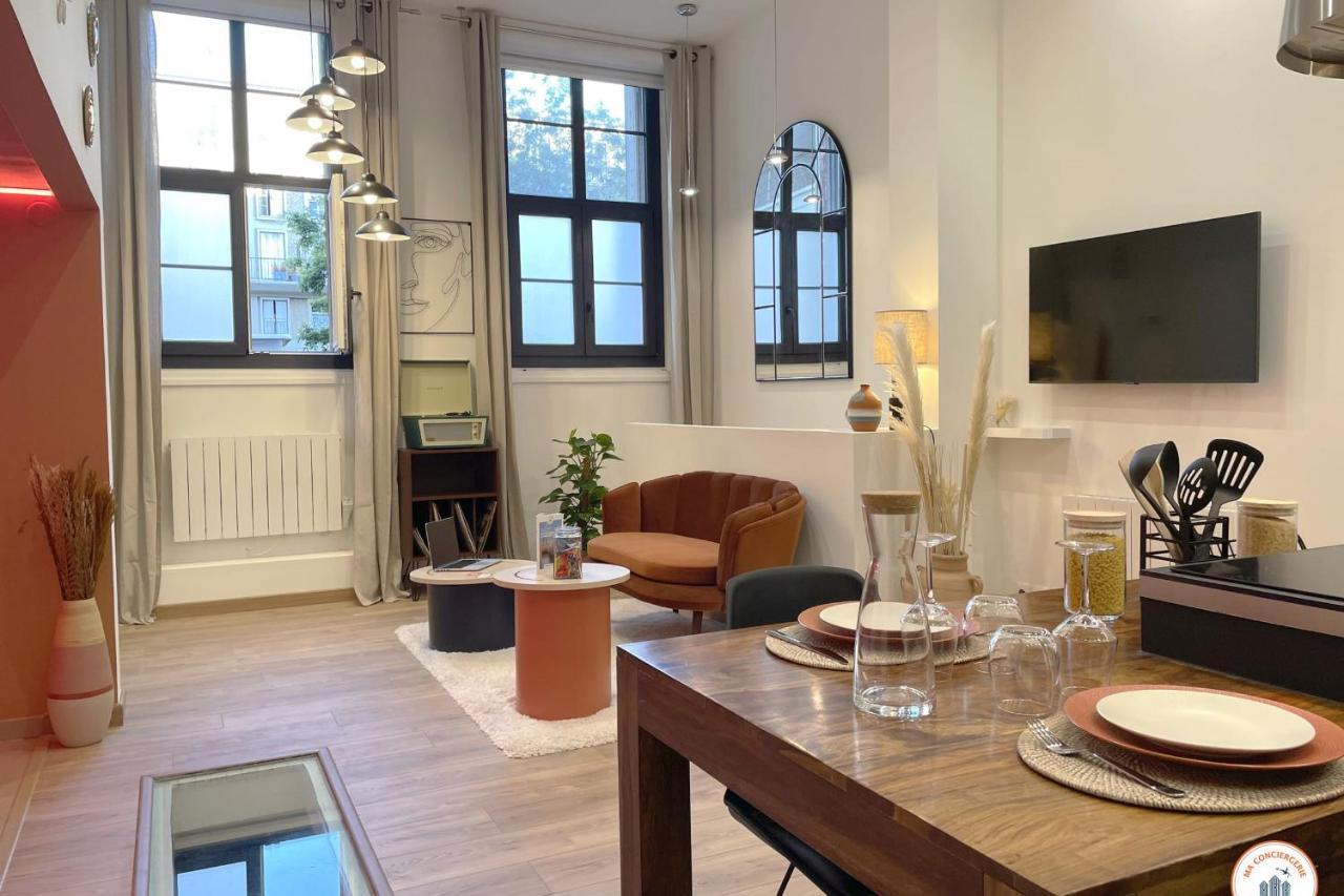 L'Orient-Express - Jacuzzi Spa - Parking - Loft Le Havre Buitenkant foto