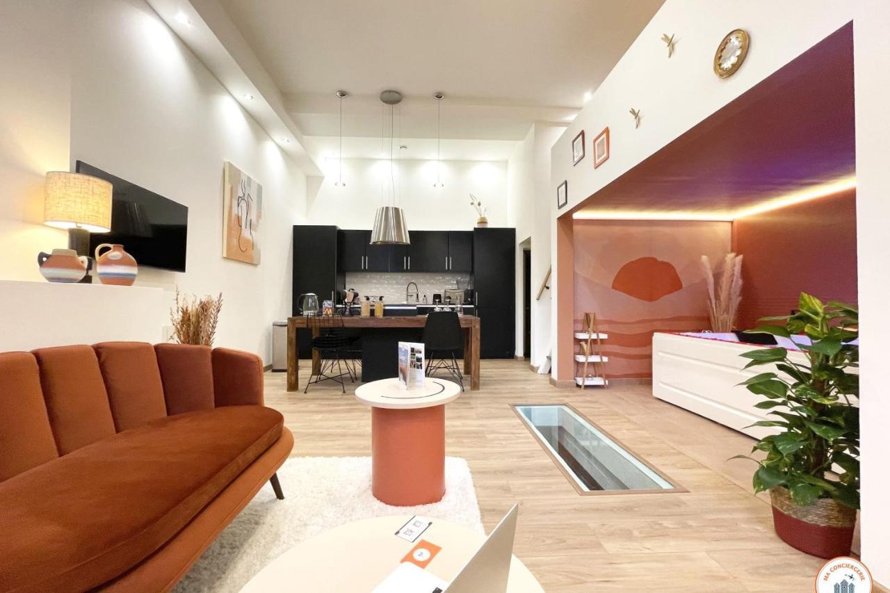 L'Orient-Express - Jacuzzi Spa - Parking - Loft Le Havre Buitenkant foto