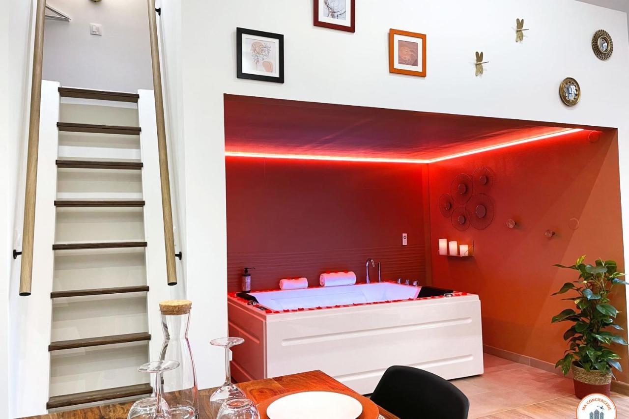L'Orient-Express - Jacuzzi Spa - Parking - Loft Le Havre Buitenkant foto
