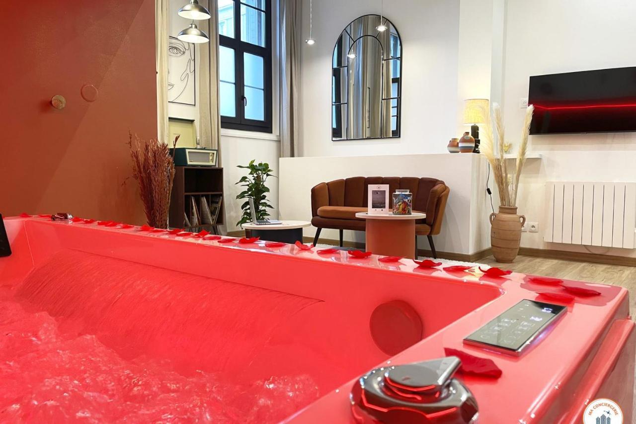 L'Orient-Express - Jacuzzi Spa - Parking - Loft Le Havre Buitenkant foto