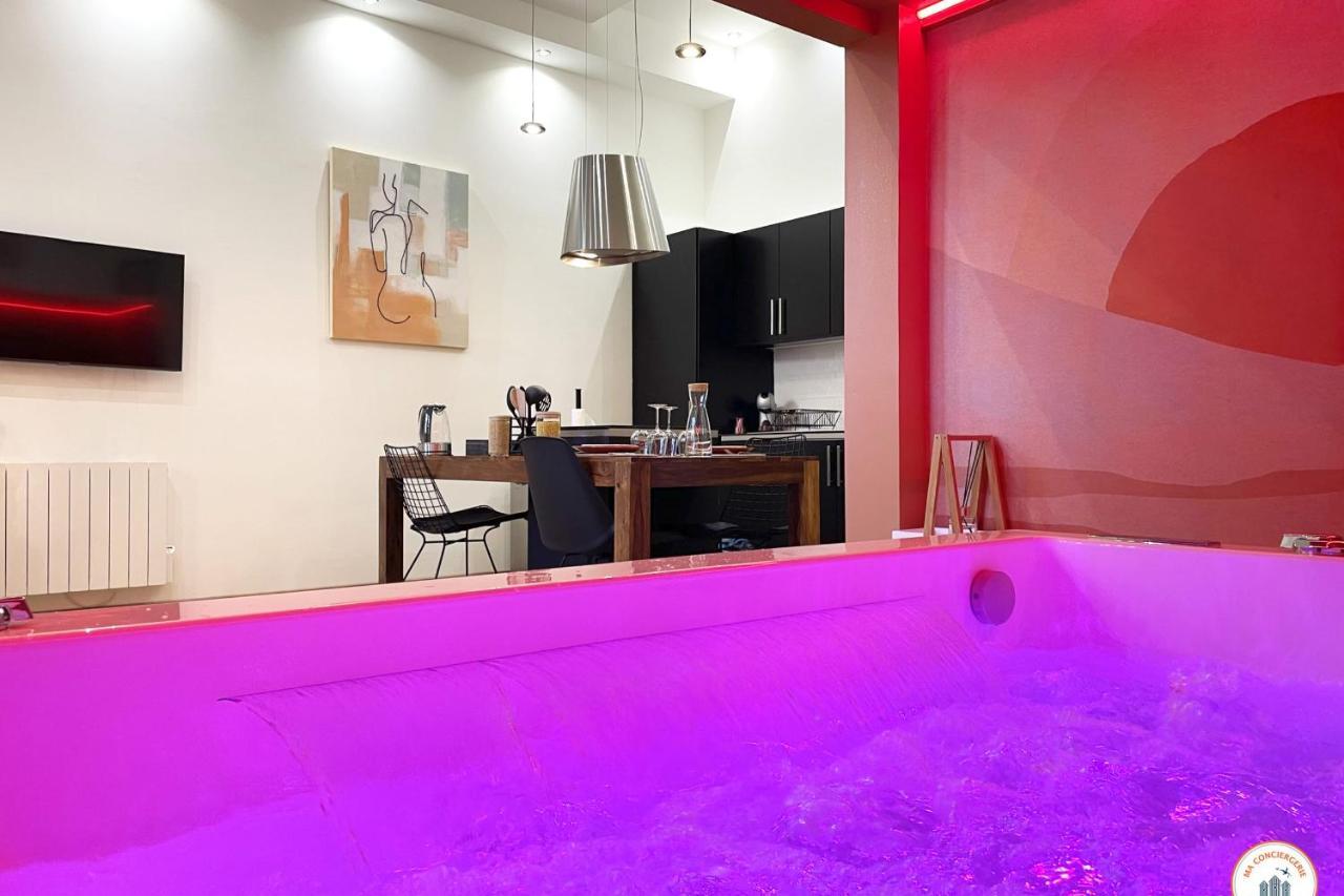 L'Orient-Express - Jacuzzi Spa - Parking - Loft Le Havre Buitenkant foto